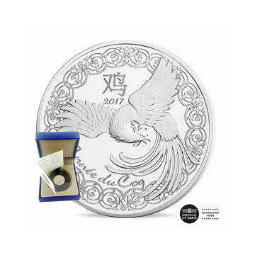 Calendrier Chinois - L'année du Coq - Monnaie de 10€ - BE 2017