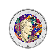 Luxembourg 2023 - 2 Euros Commémorative - 25è anniversaire de l'admission du Grand-Duc Henri comme membre du CIO - Colorisée