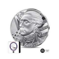 ⁣⁢Washington - Lafayette - Νόμισμα 10 Ευρώ Αργύρου - Proof 2026⁤⁣