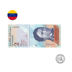 Venezuela - Billet de 2 Bolivares - 2007