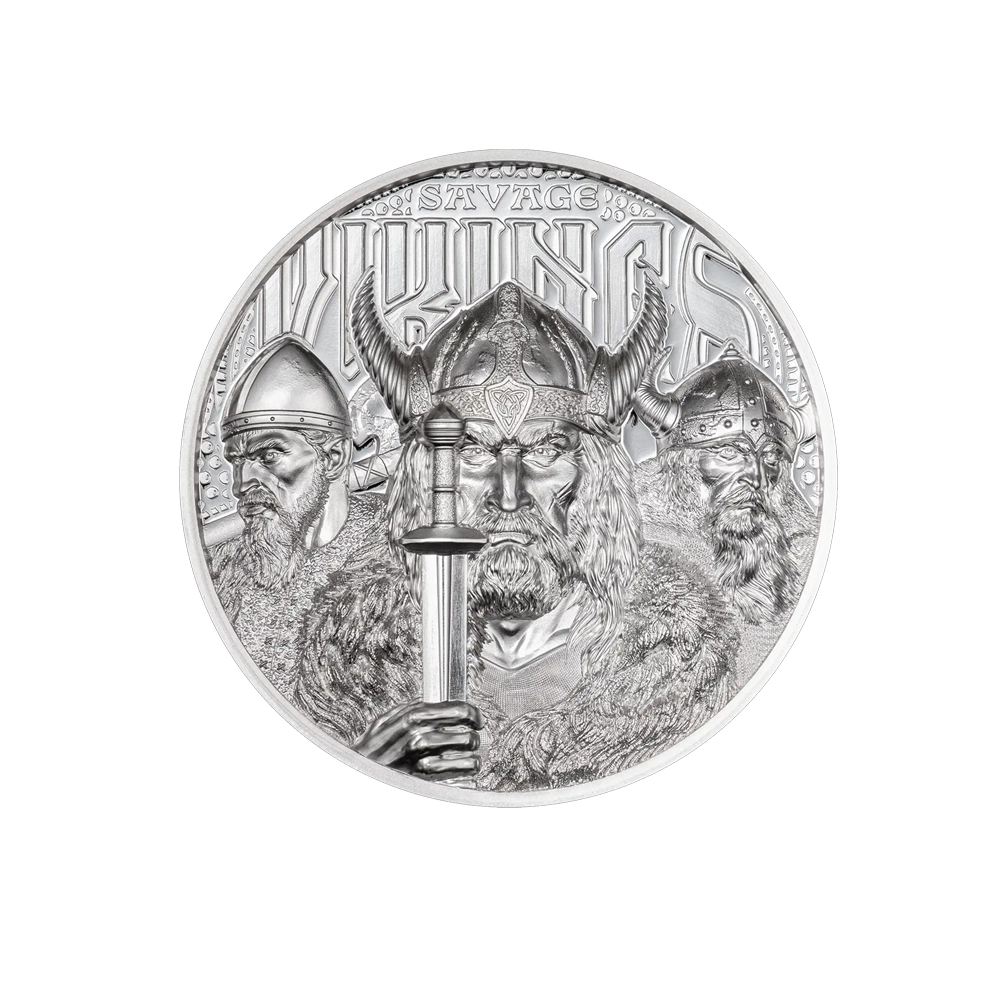Legends - Savage Vikings - Monnaie de 5 Dollars  - BE 2026