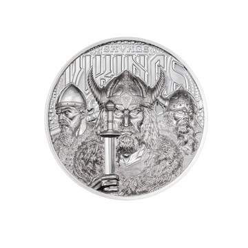Legends - Savage Vikings - Monnaie de 5 Dollars  - BE 2026