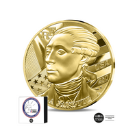 Washington - Lafayette - Monnaie de 200 Euros 1 Oz Or - BE 2026