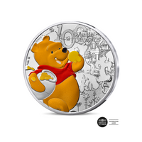 ⁣⁢Disney - Winnie the Pooh - 10 Euro Commemorative Coin - Silver - 2026⁤⁣