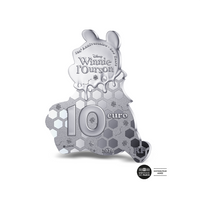 ⁣⁢Disney - Winnie the Pooh - 10 Euro Silver Coin - Shaped Coin - Proof 2026⁤⁣