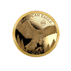 L'Aigle Américain - Monnaie d'un ½ grammes d'or - BE 2026