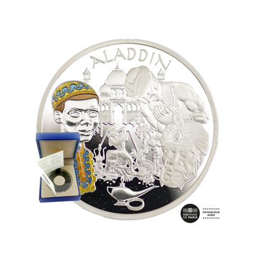 Aladdin - Monnaie de 1,5€ Argent - BE 2004