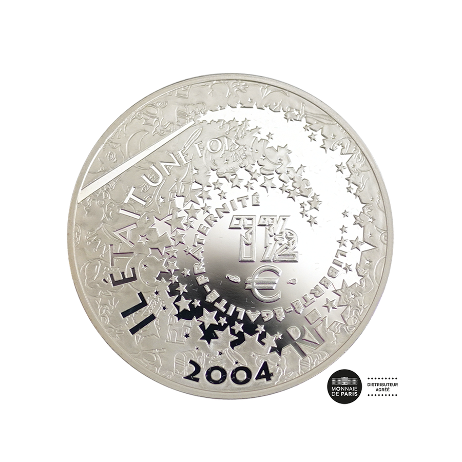 Peter Pan - Monnaie de 1,5€ Argent - BE 2004