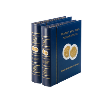 Album pour monnaies européennes 2 euros commémoratives - Optima