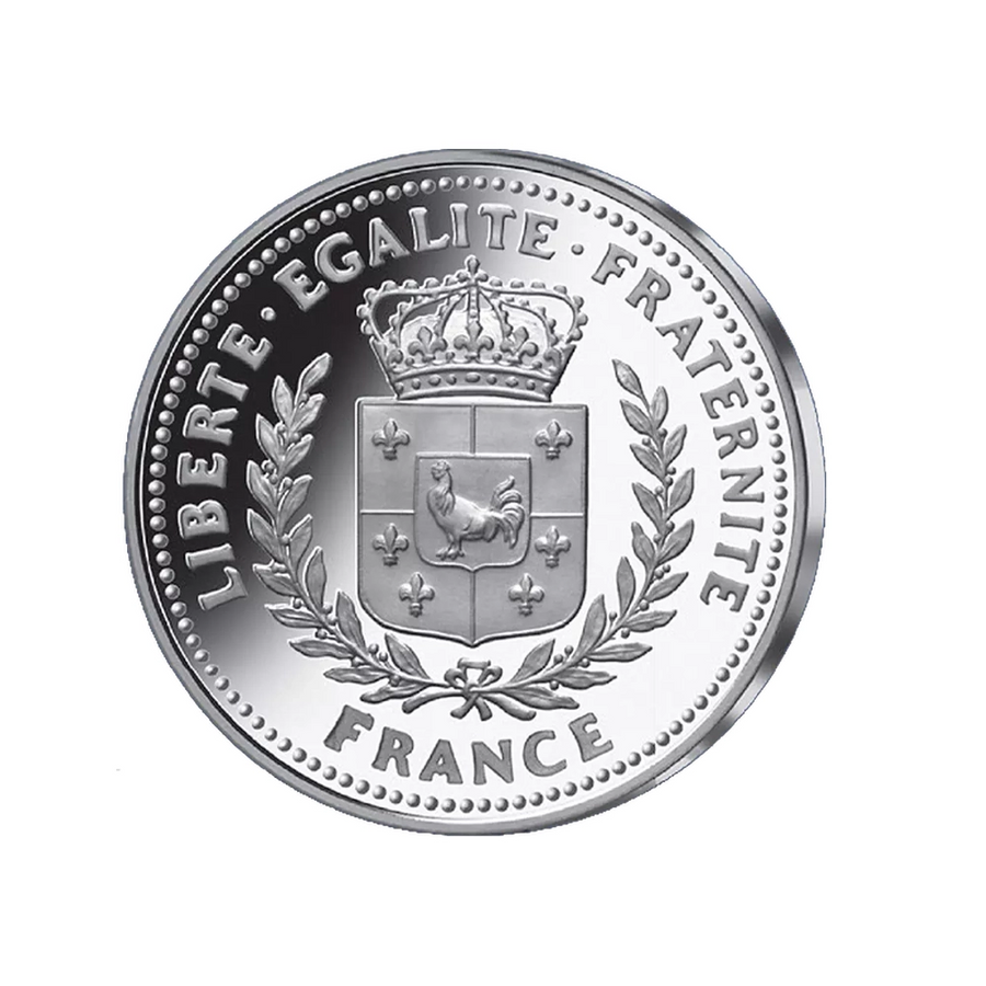 Frappe en argent pur - La France Victorieuse - Le Traité de Rome