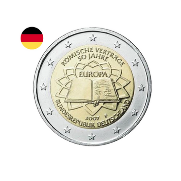 Allemagne 2007 - 2 Euro Commémorative - Traité de Rome