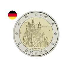 Allemagne 2012 - 2 Euros Commémorative  - Bavière
