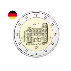 Allemagne 2017 - 2 Euros Commémorative - Rhénanie-Palatinat