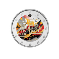 Allemagne 2025 - 2 Euros commémorative - 35ème anniversaire de la réunification allemande - Variantes disponibles - Colorisée