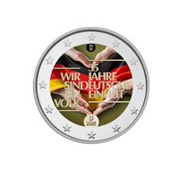 Allemagne 2025 - 2 Euros commémorative - 35ème anniversaire de la réunification allemande - Variantes disponibles - Colorisée