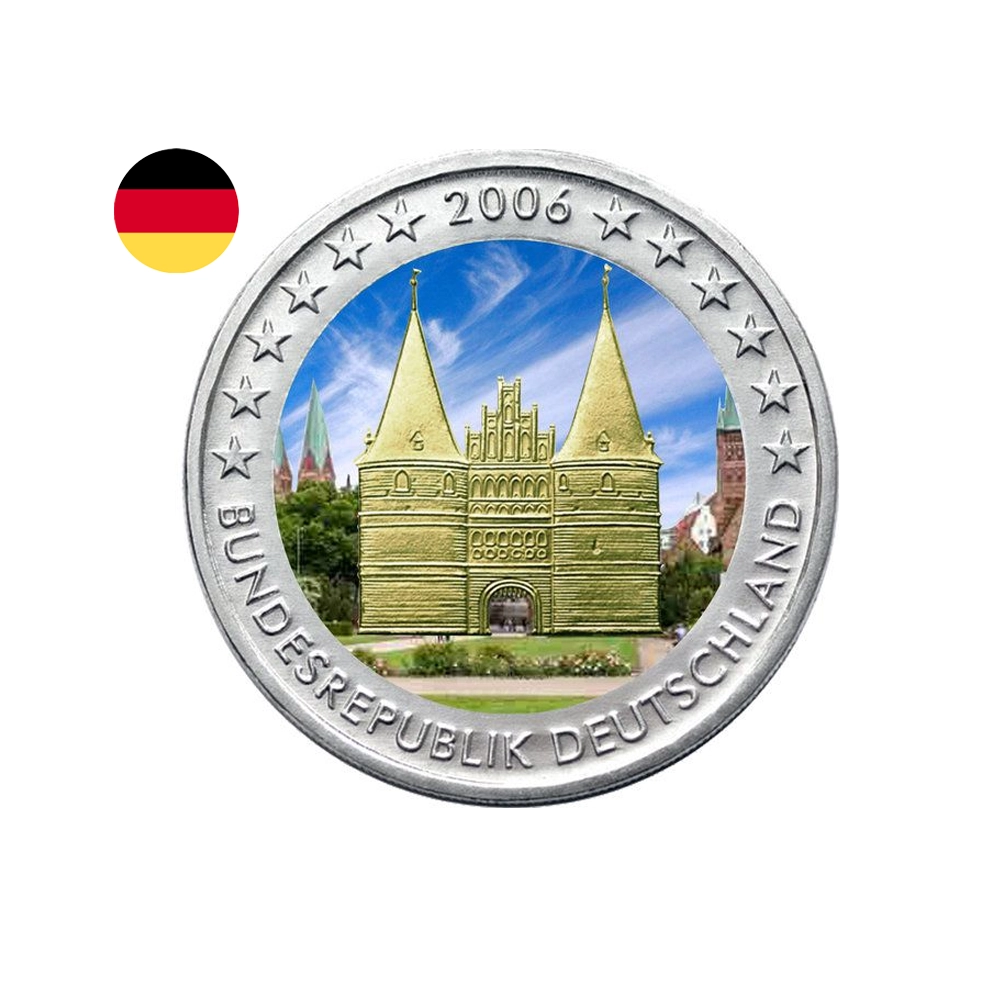 Allemagne 2006 - 2 Euro Commémorative - Schleswig Holstein - Colorisée