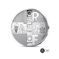 Milan Cortina 2026 - Handover - Monnaie de 10 Euros Argent - BE