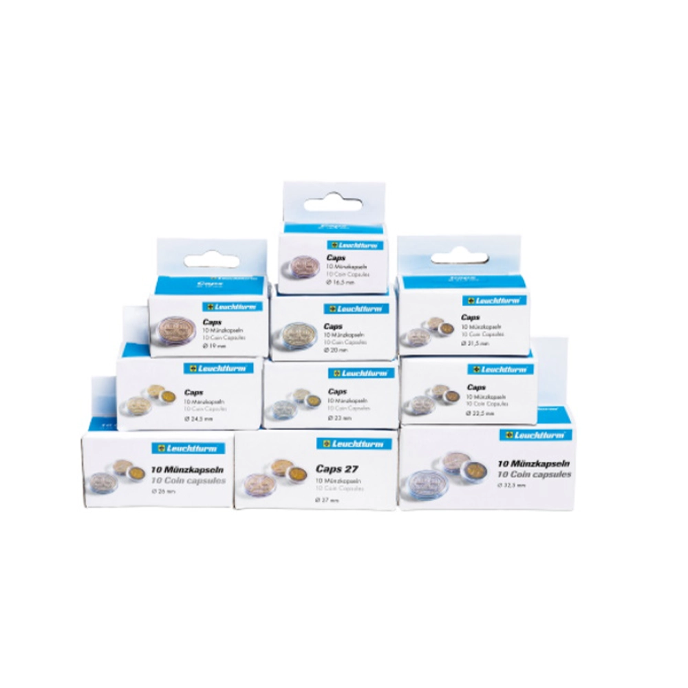 Assortiment de capsules pour monnaies - Perfect Fit