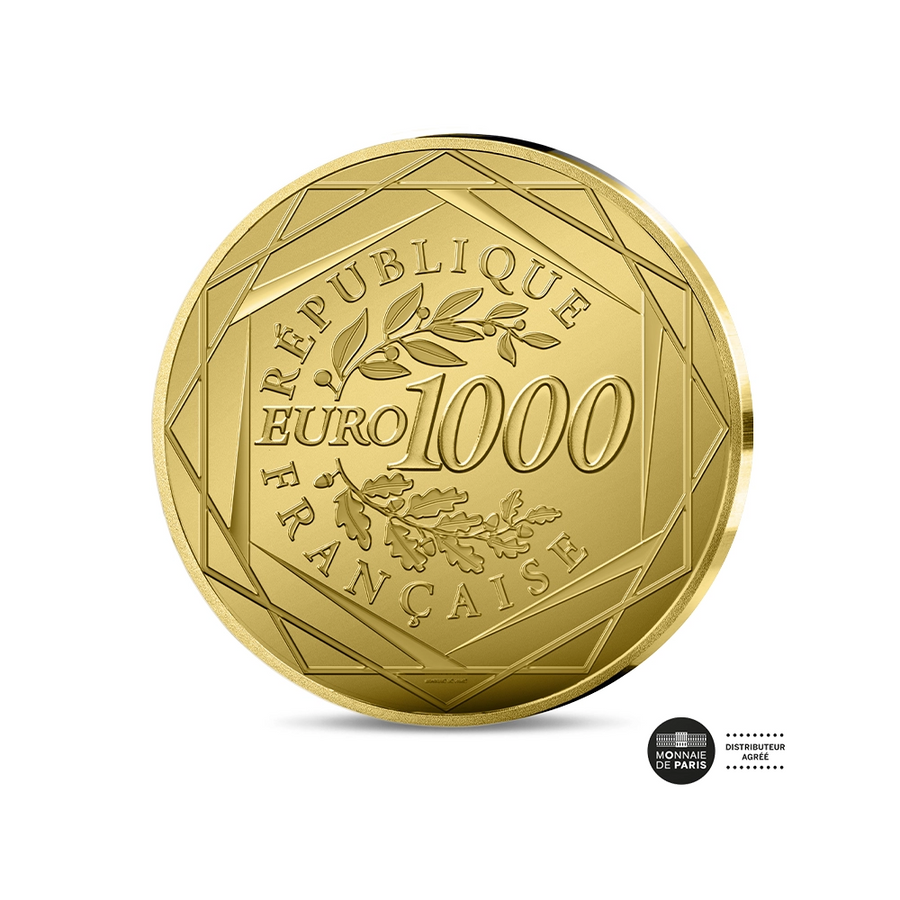 La Bataille d'Austerlitz - Monnaie de 1 000€ Or - BU 2025