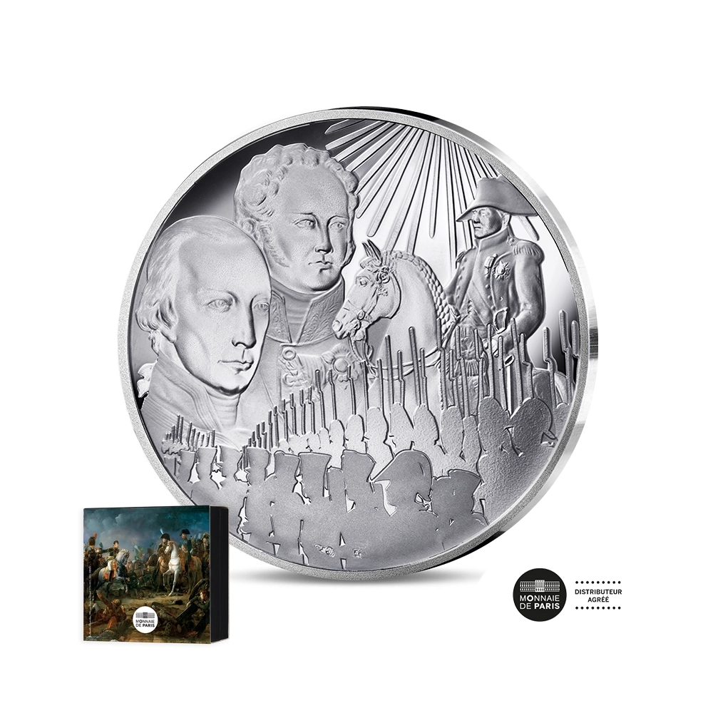 La Bataille d'Austerlitz - Monnaie de 10€ Argent - BE 2025