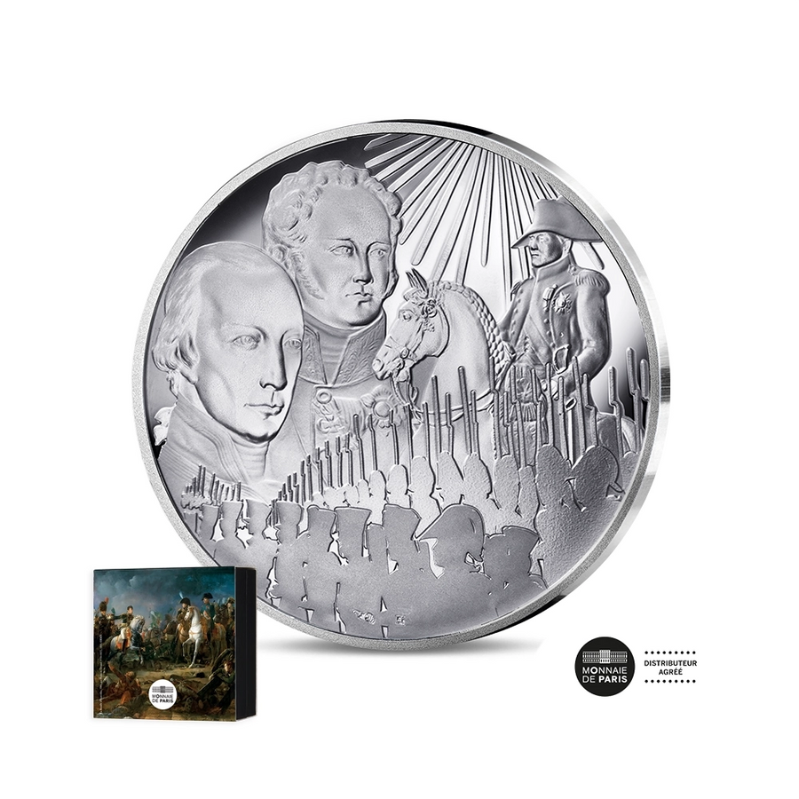 La Bataille d'Austerlitz - Monnaie de 10€ Argent - BE 2025