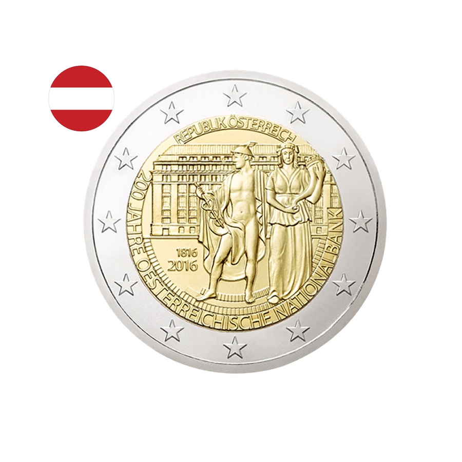 Autriche 2016 - 2 Euro Commémorative - Banque Nationale