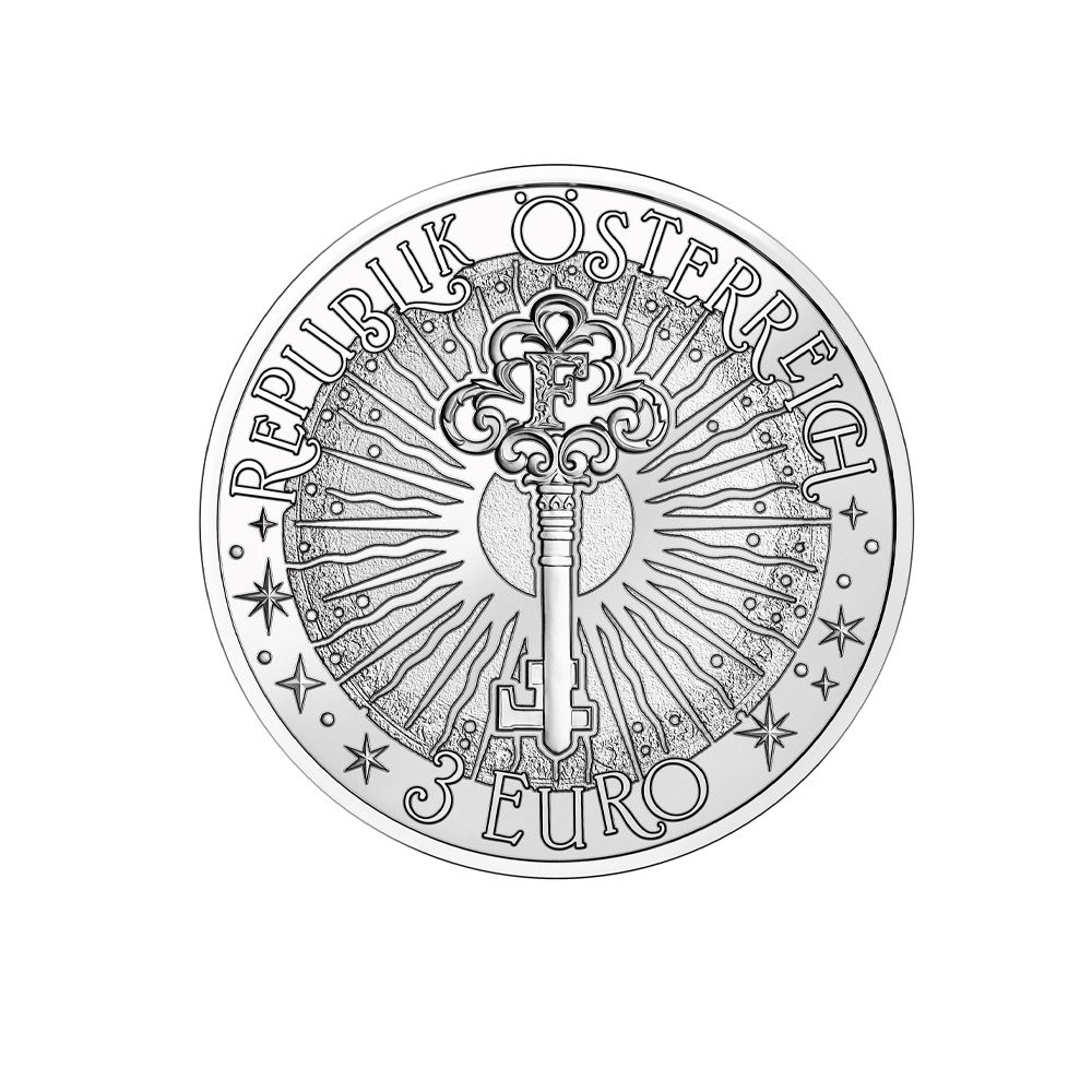 Autriche 2025 - Créatures Mythiques - Le Troll - 3 Euro Commémorative