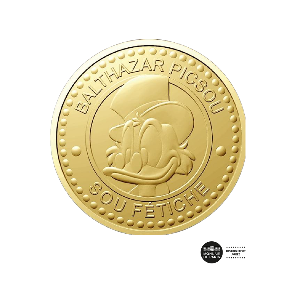 Le sou fétiche de Picsou - Mini-médaille - 2026