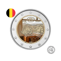Belgique 2026 - 2 Euros Commémorative - 100 ans de la SNCB - Colorisées