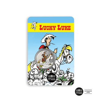 Lucky Luke - Un Cow-Boy dans le Coton - Blister Mini Médaille - 2020