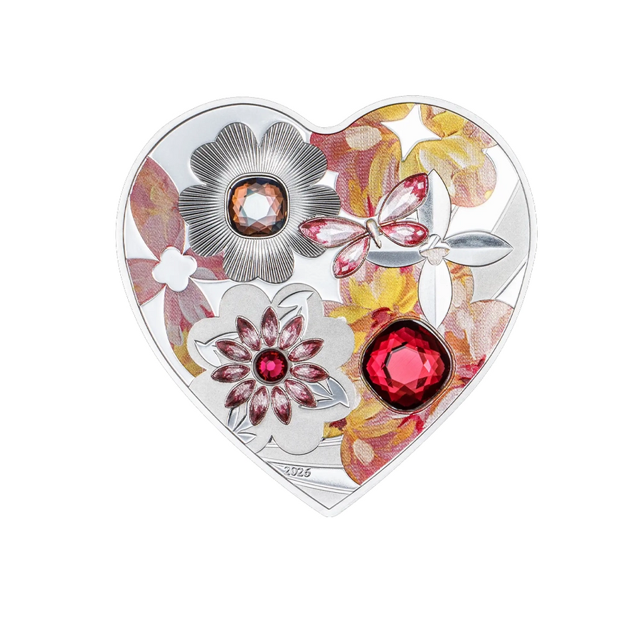 Brilliant Love - Blossom - Monnaie de 5 Dollars - BE 2026