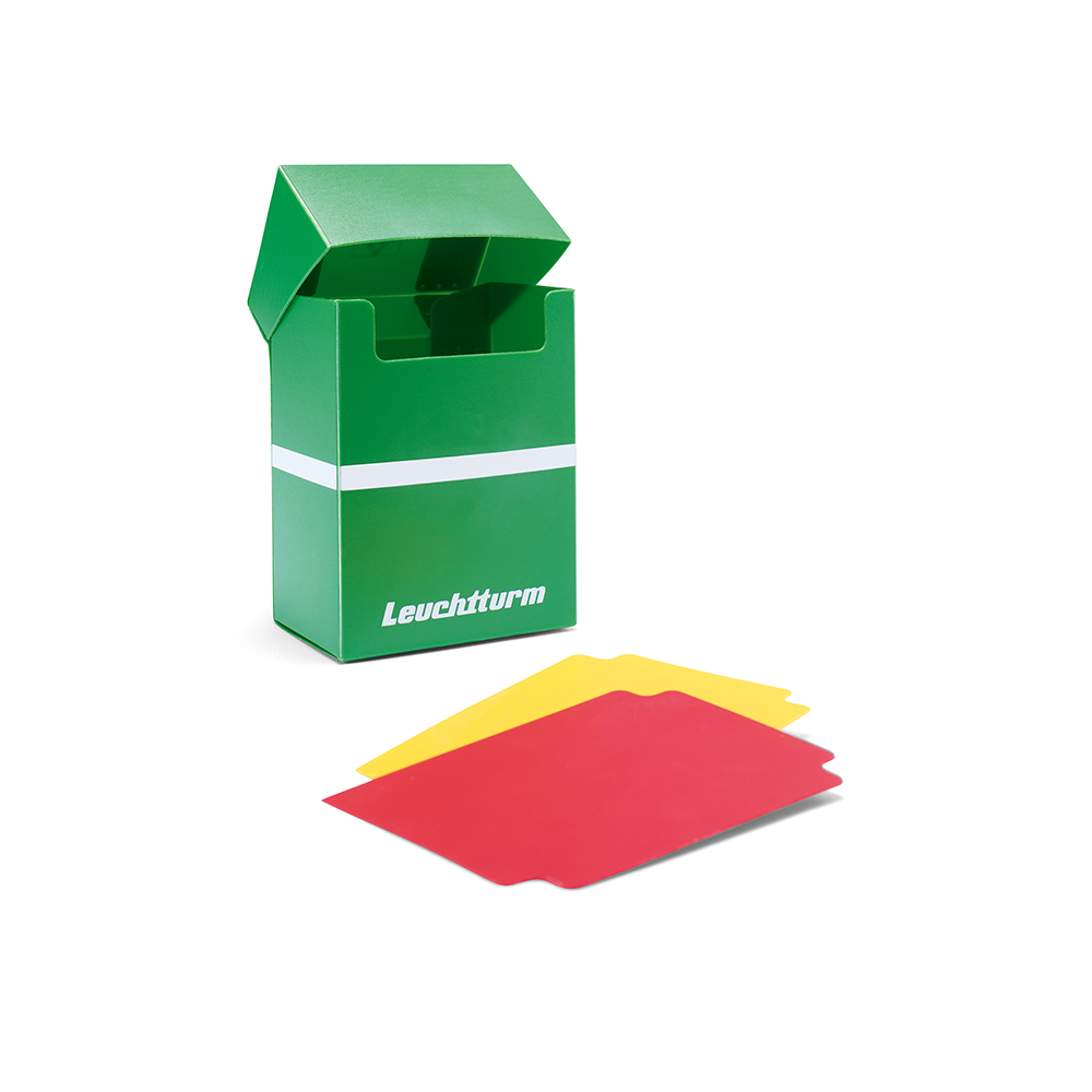 Lothar boîte de rangement pour jusqu’à 100 cartes de collection football