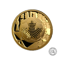 FIFA 26™ - La beauté du jeu - Monnaie de 100 Dollars Or - BE 2026