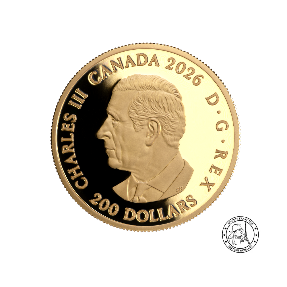 FIFA 26™ - Nous jouons tous ensemble - Monnaie de 200 Dollars Or - BE 2026