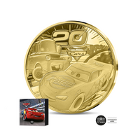 ⁣⁢Disney - Cars - 50 Euro ¼ Oz Gold Coin - Proof 2026⁤⁣