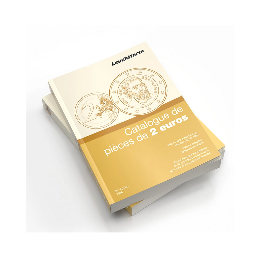 Catalogue pour pièces de 2 euros - Edition 2026