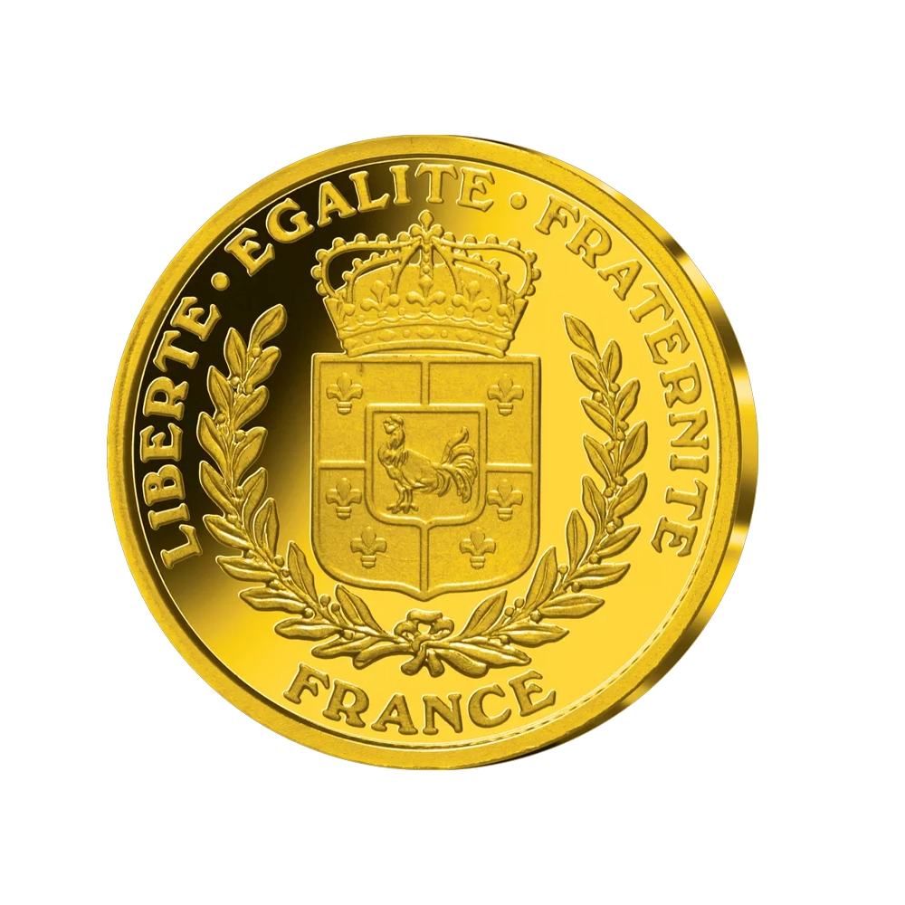 Frappe en or pur - Nos Grands Hommes - Charles de Gaulle - 1890-1970