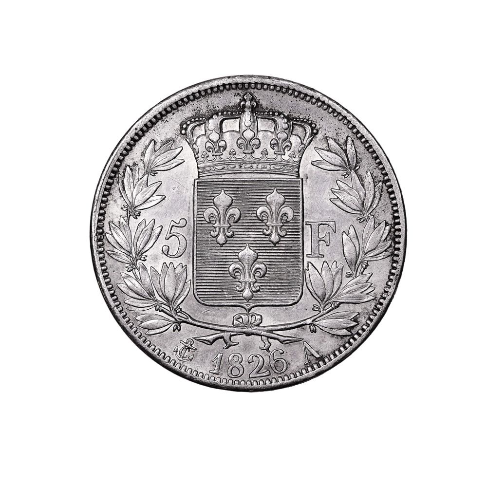 5 Francs - Charles X - France - 1827-1830