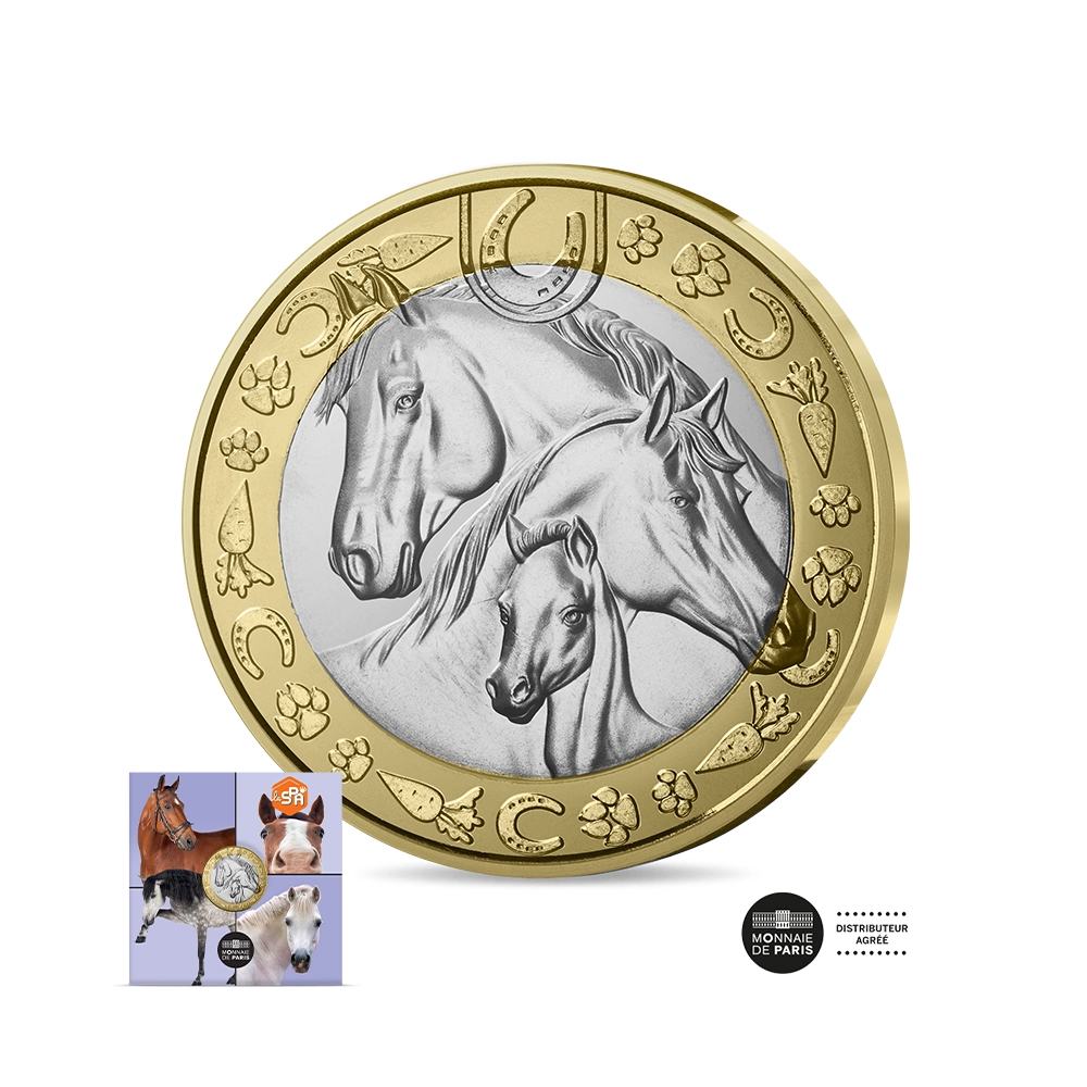 SPA - Les animaux préférés des Français - Monnaie de 5€ Bicolore - Variantes disponibles - 2026