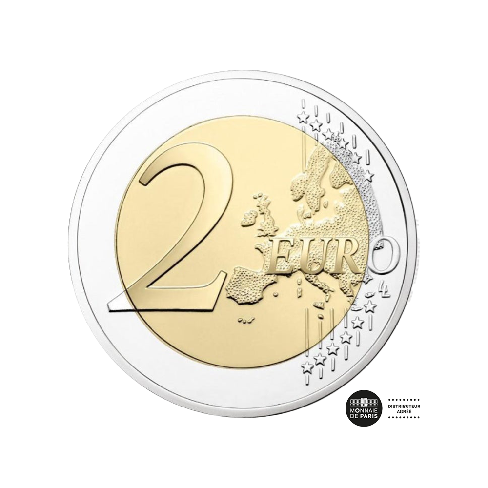 France 2010 - 2 Euro commemorative - 70th anniversary of the June 18 call of General de Gaulle - BE