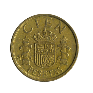Cien pesetas - Espagne - 1982-1990