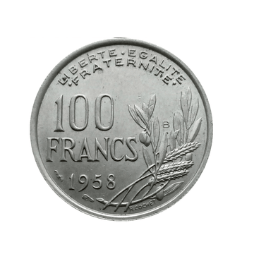100 francs - Cochet - France - 1954-1959