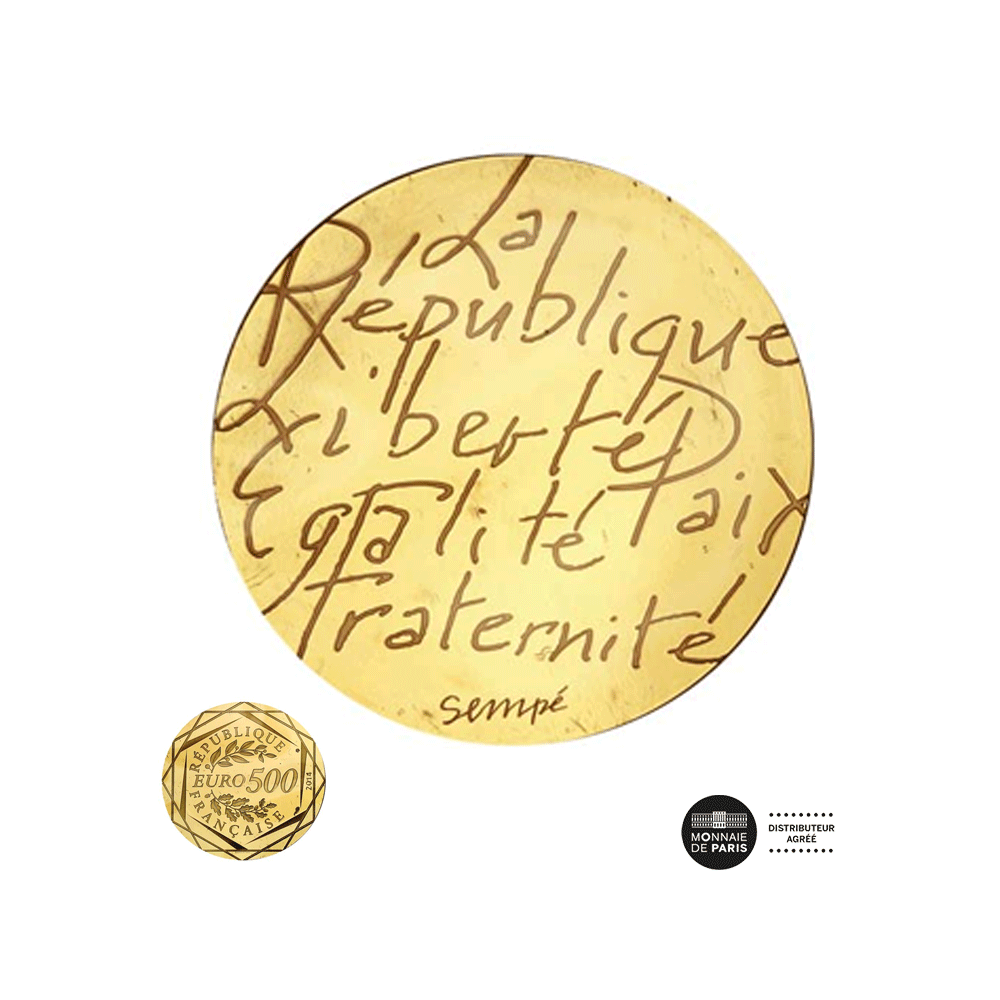 Les Valeurs de la République - Par Sempé - Coffret 2014
