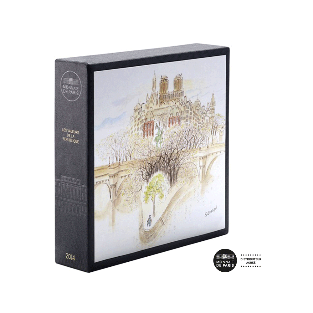 Les Valeurs de la République - Par Sempé - Coffret 2014