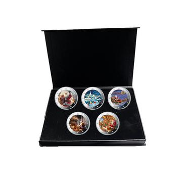 Coffret Noël 2025 - 2 Euro Commémorative - Colorisée