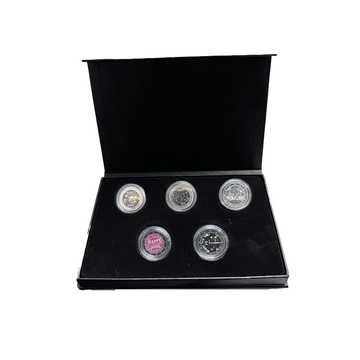 Coffret Nouvel An 2025 - 2 Euro Commémorative - Colorisée