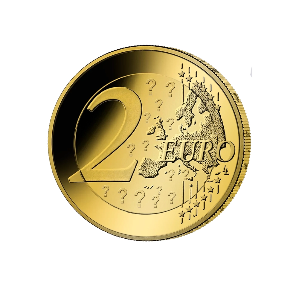 Collection - Les 2 Euros Commémoratives Dorée