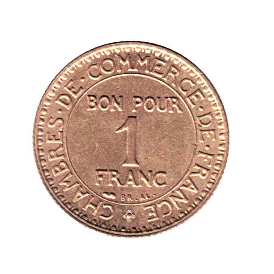 1 franc - Chambres de Commerce - France - 1920-1927