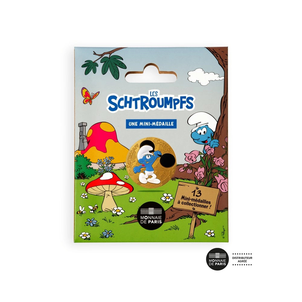 Les Schtroumpfs 2020 - Le Schtroumpf Costaud - Mini-Médaille