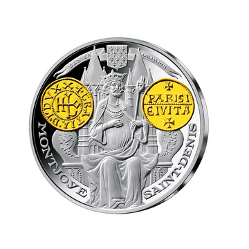 Frappe en Argent pur - 2000 ans d'histoire monétaire française - Denier Hugues Capet